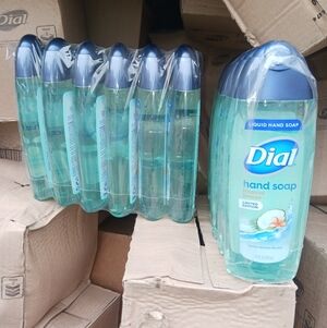 6ct *NEW* Discontinued Limited Edition DIAL Liquid Soap Tropical Breeze Scented